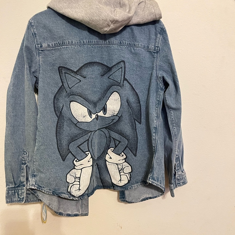 Sonic the Hedgehog Jean jacket Denim Jacket - Blue